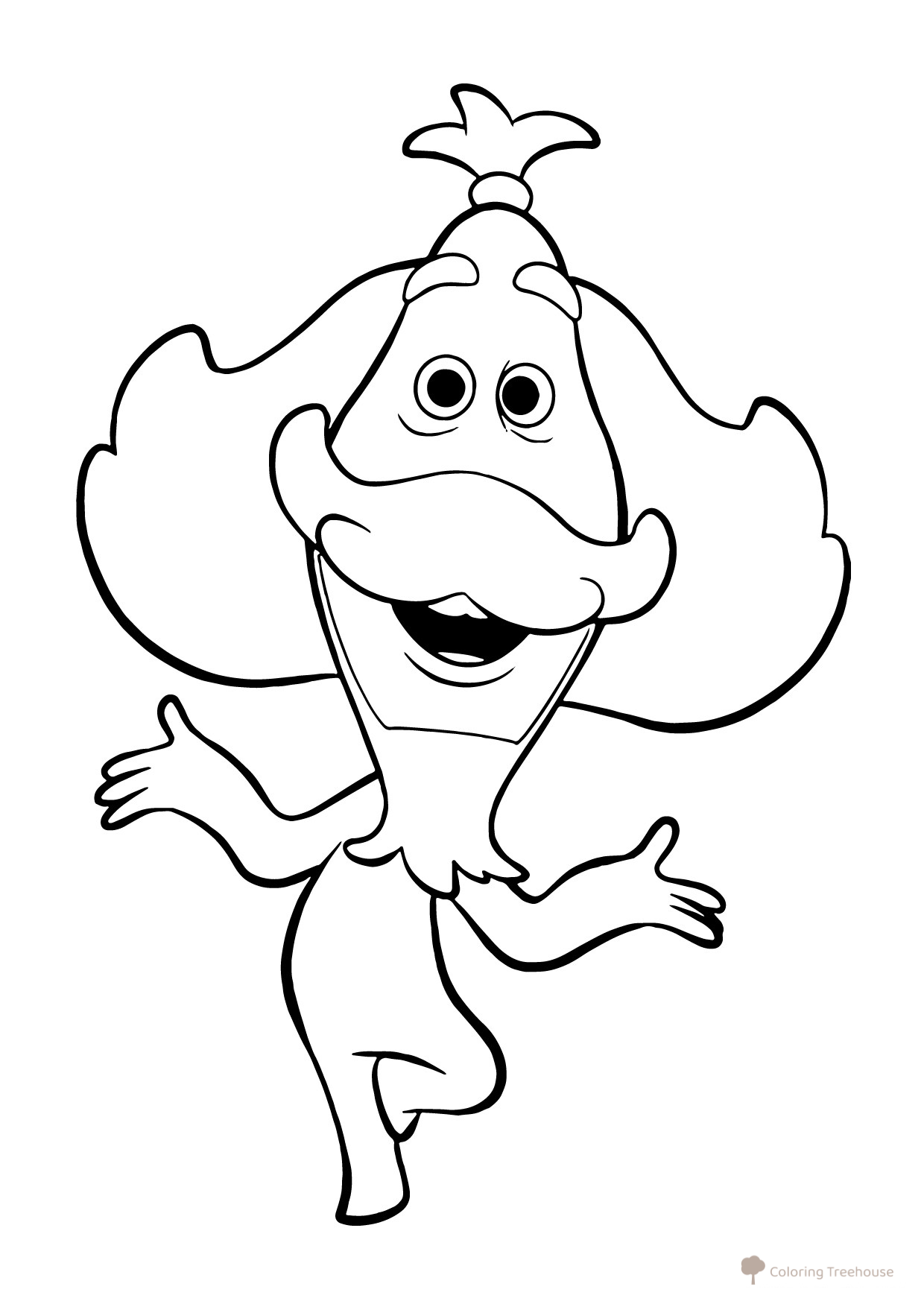 Moonwind Coloring Page from the Movie Soul free printable Soul Coloring Pages coloring page