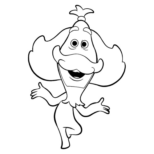 Moonwind Coloring Page from the Movie Soul free printable Soul Coloring Pages coloring page
