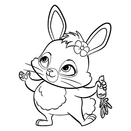 Página para colorear Enchantimals: Coneja Twist dibujo para colorear gratis de Enchantimals Coloring Pages