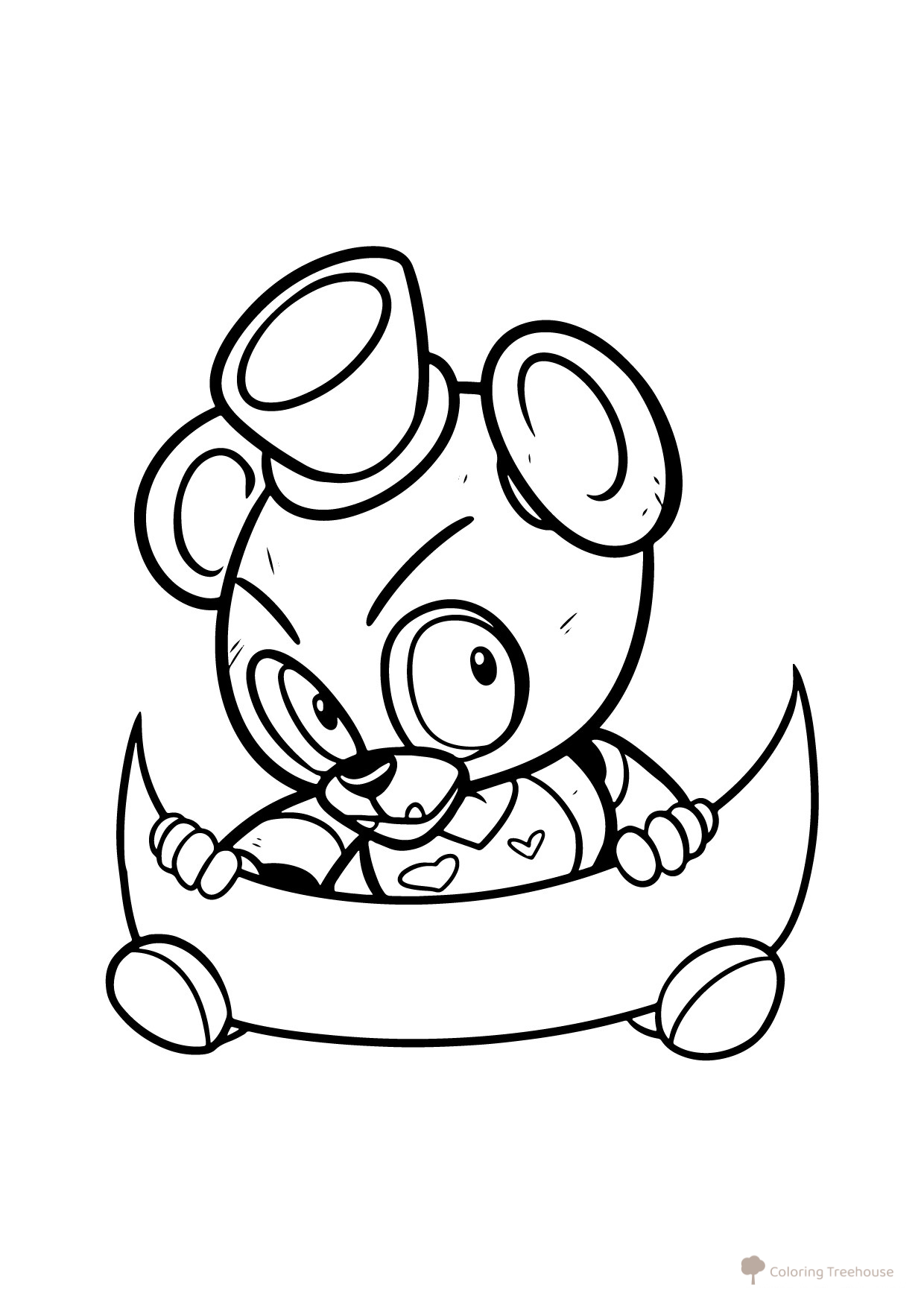 Página para colorear Valentina (Freddi Fazbear) dibujo para colorear gratis de Páginas para colorear de los animatrónicos de FNAF