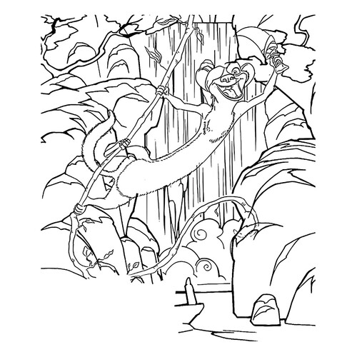 Página para colorear de Buck de Ice Age dibujo para colorear gratis de Ice Age: Collision Course Coloring Pages