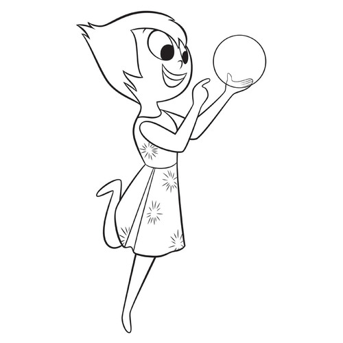 Joy and Balloon Coloring Page free printable Inside Out Coloring Pages coloring page