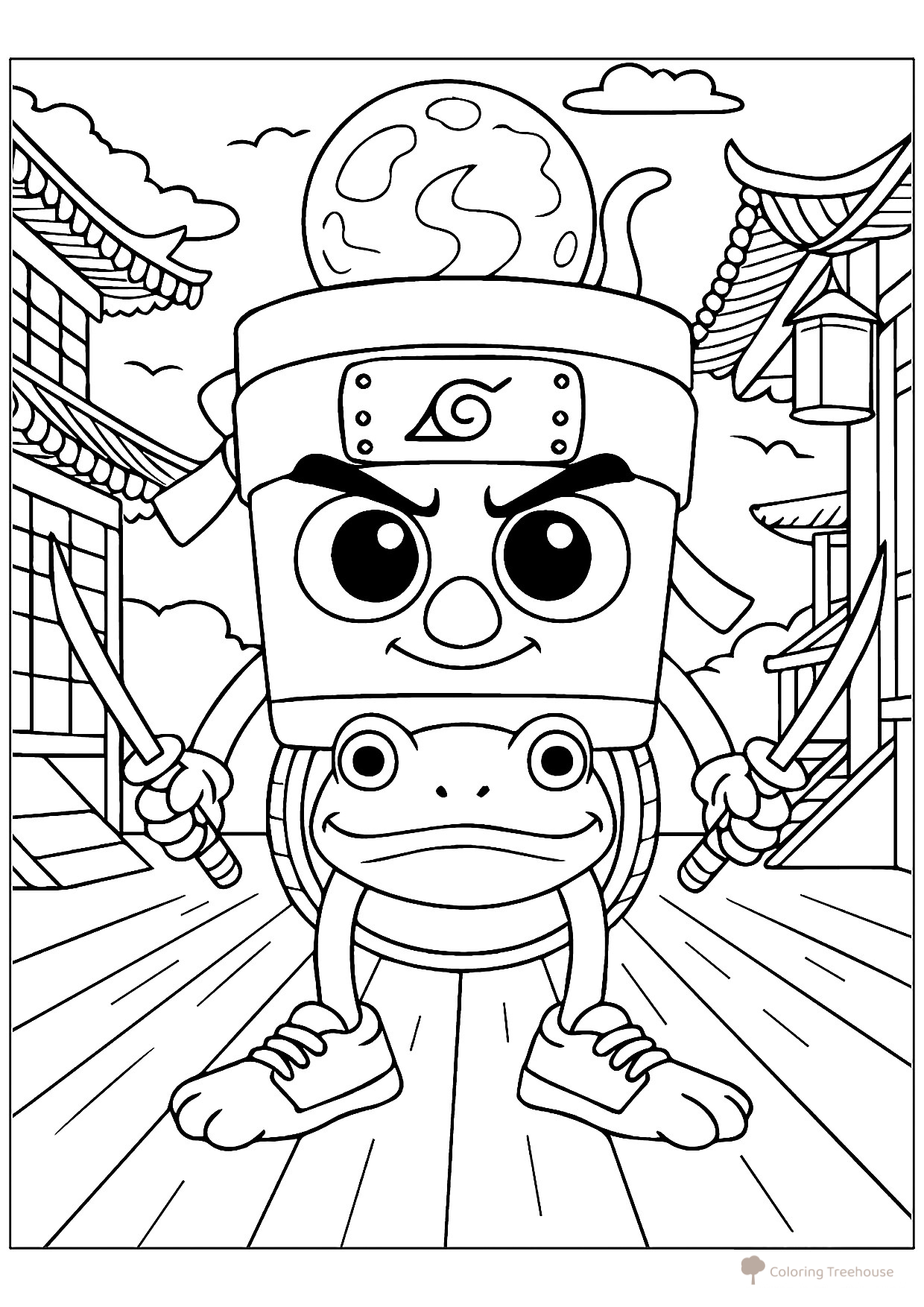 Assassino Boneka Coloring Page free printable Italian Animal Meme Coloring Pages coloring page