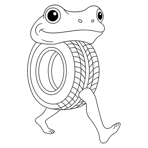 Boneka Ambalabu Coloring Page free printable Italian Animal Meme Coloring Pages coloring page