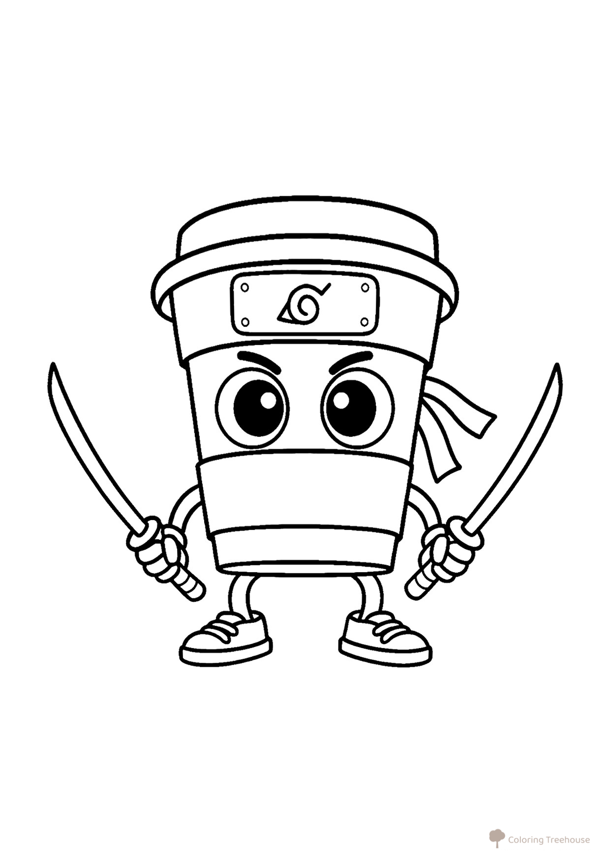 Cappuccino Assassin Coloring Page free printable Italian Animal Meme Coloring Pages coloring page