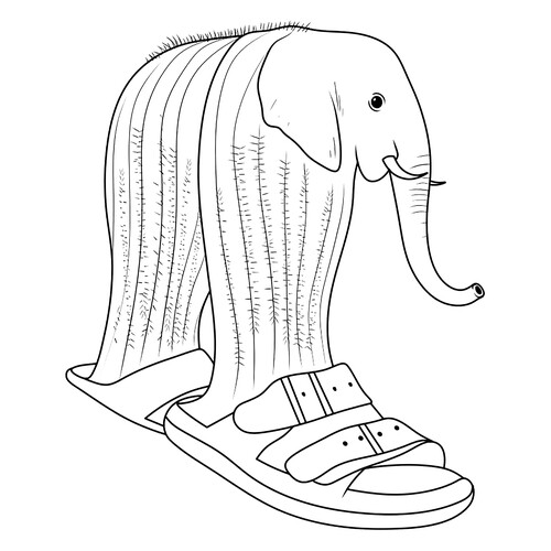 Página para colorear «Lirili Larila» dibujo para colorear gratis de Páginas para colorear: memes italianos con animales