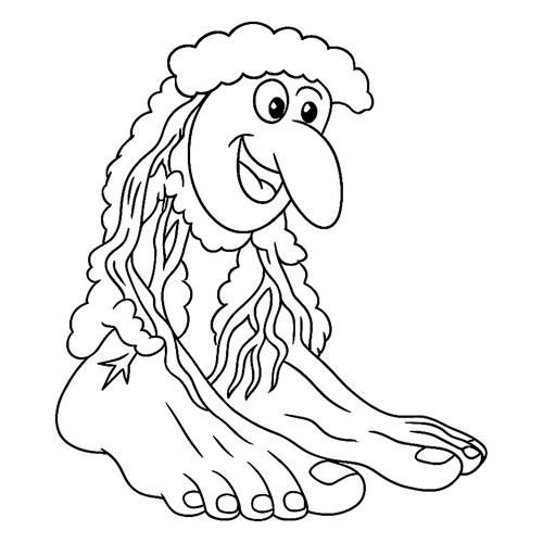 Página para colorear «Feliz Brr Brr Patapim» dibujo para colorear gratis de Páginas para colorear: memes italianos con animales