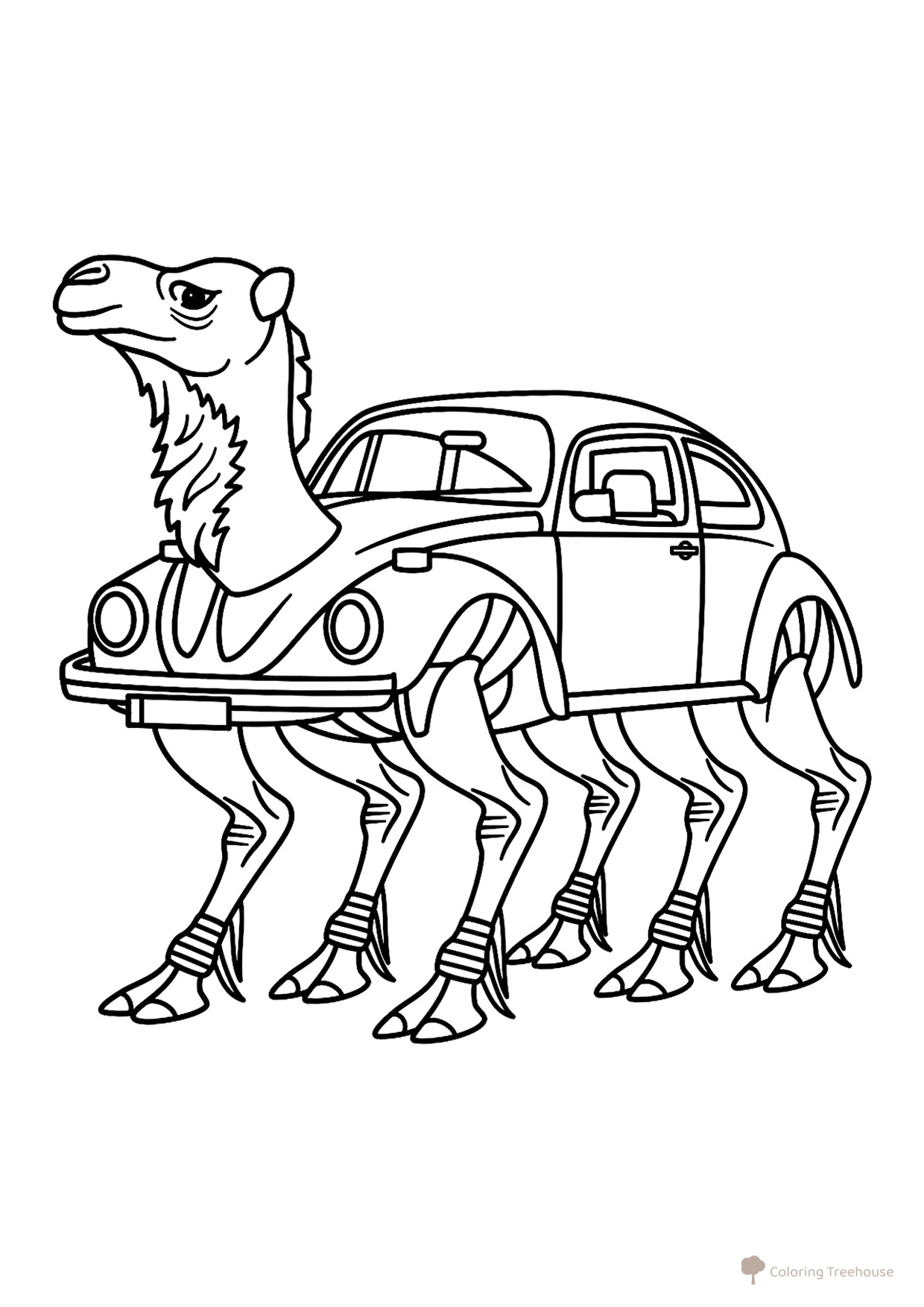 Libro para colorear «Trakutulutulu delapeladustuz» dibujo para colorear gratis de Páginas para colorear: memes italianos con animales