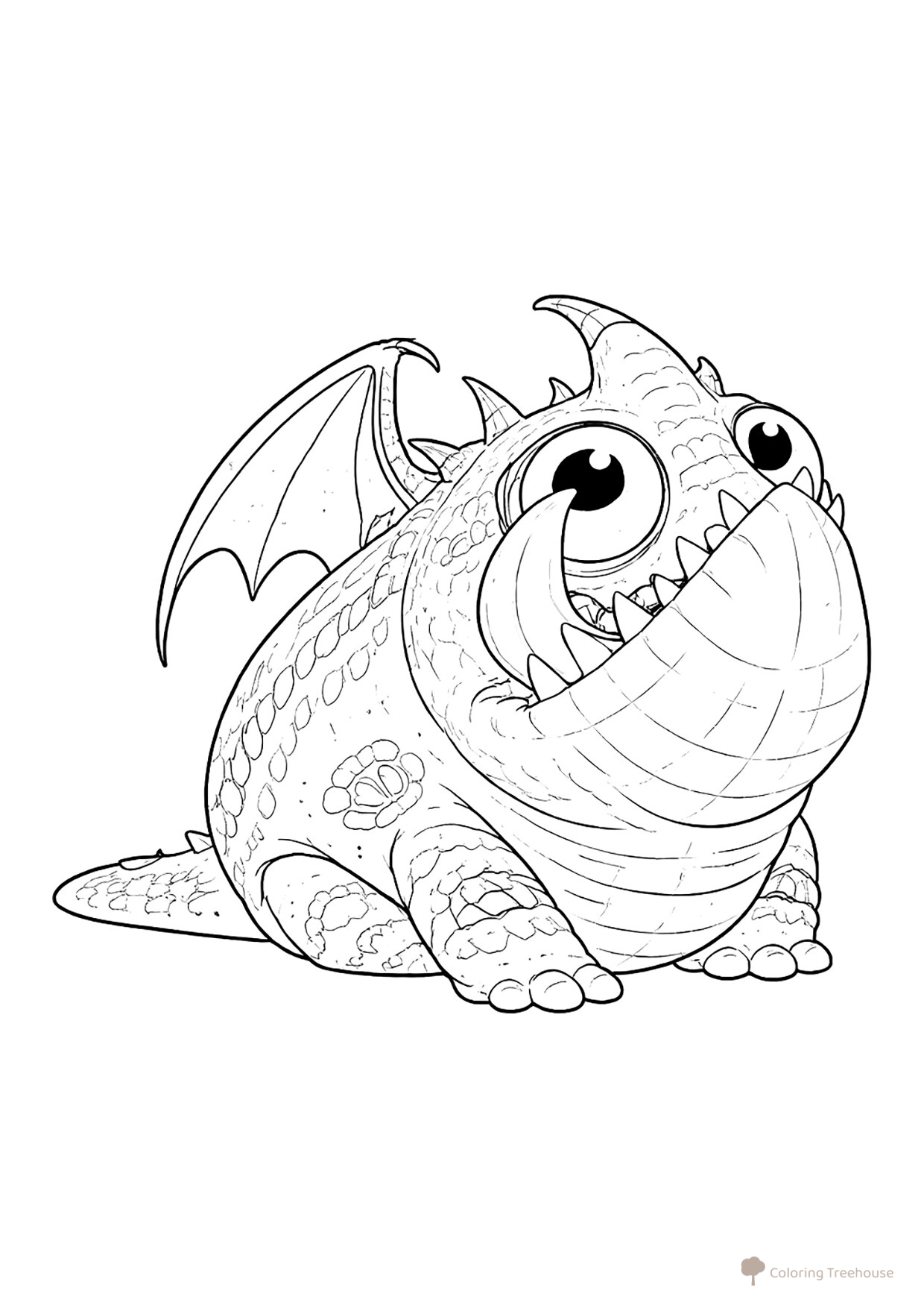 Obyedala Coloring Page free printable How to Train Your Dragon Coloring Pages coloring page