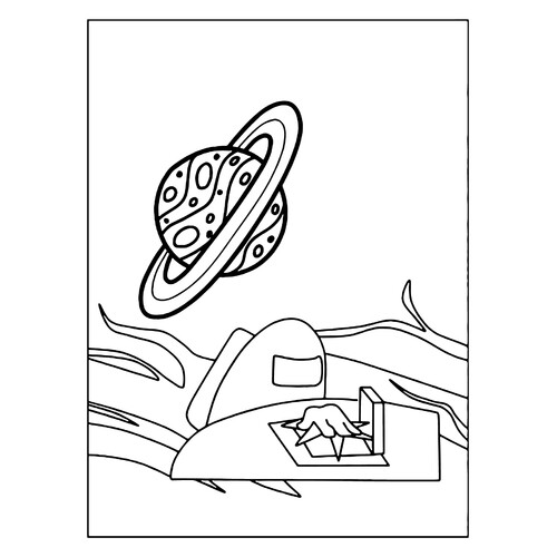 Among Us Imposter Sabotage Coloring Page free printable Among Us Coloring Pages coloring page