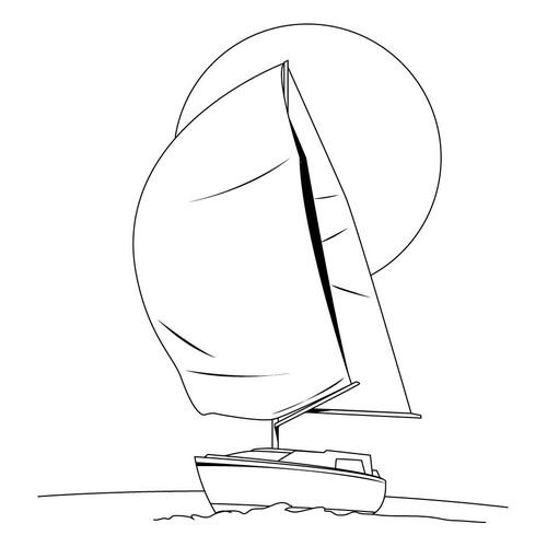Sailing Ship Coloring Page free printable Ship Coloring Pages coloring page