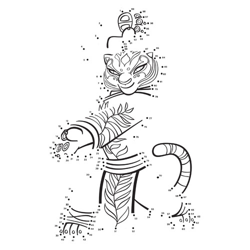 Master Tigress Coloring Page free printable Kung Fu Panda 3 Coloring Pages coloring page