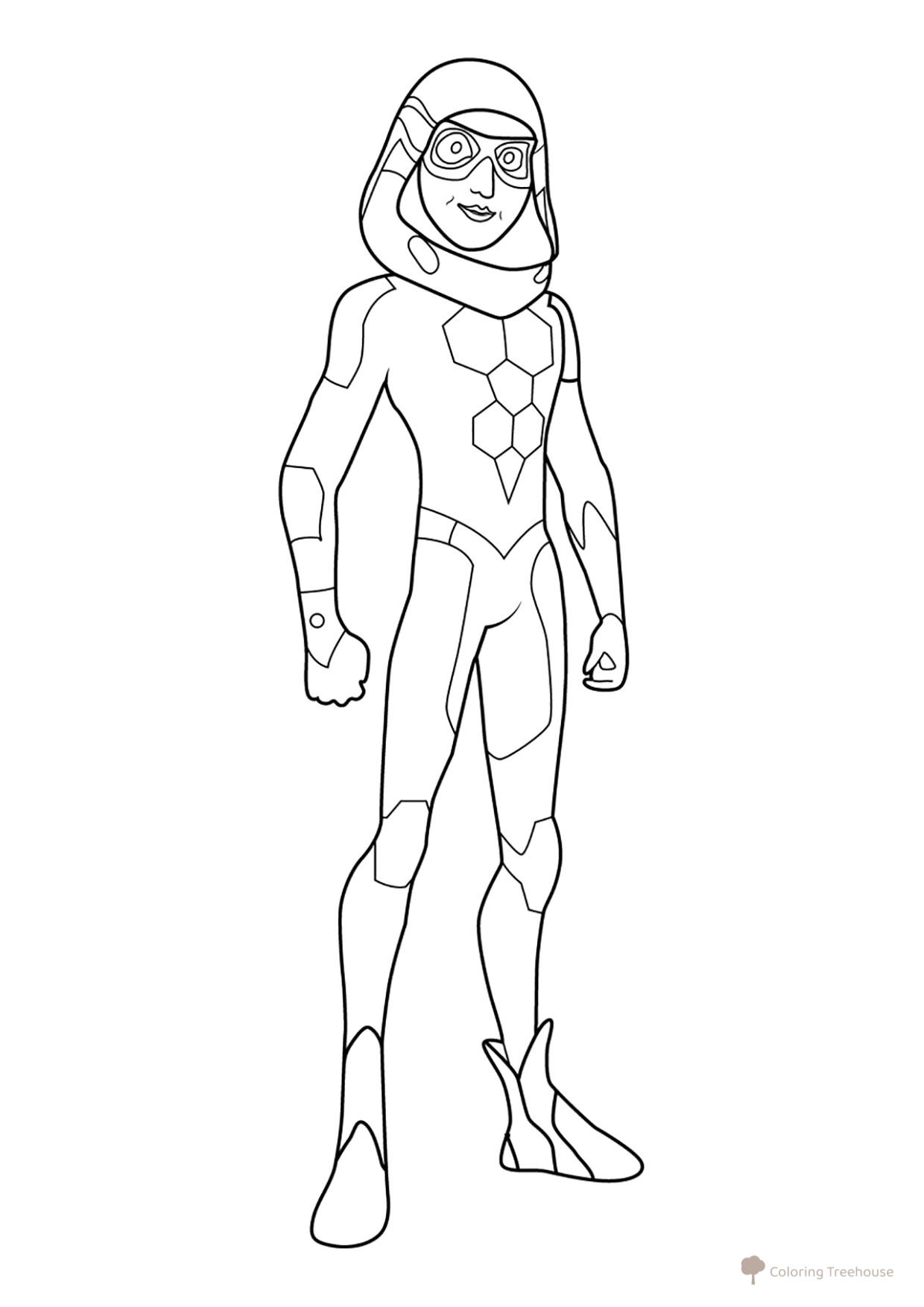 Página para colorear: Nino como Karapas dibujo para colorear gratis de Páginas para colorear de Ladybug y Cat Noir