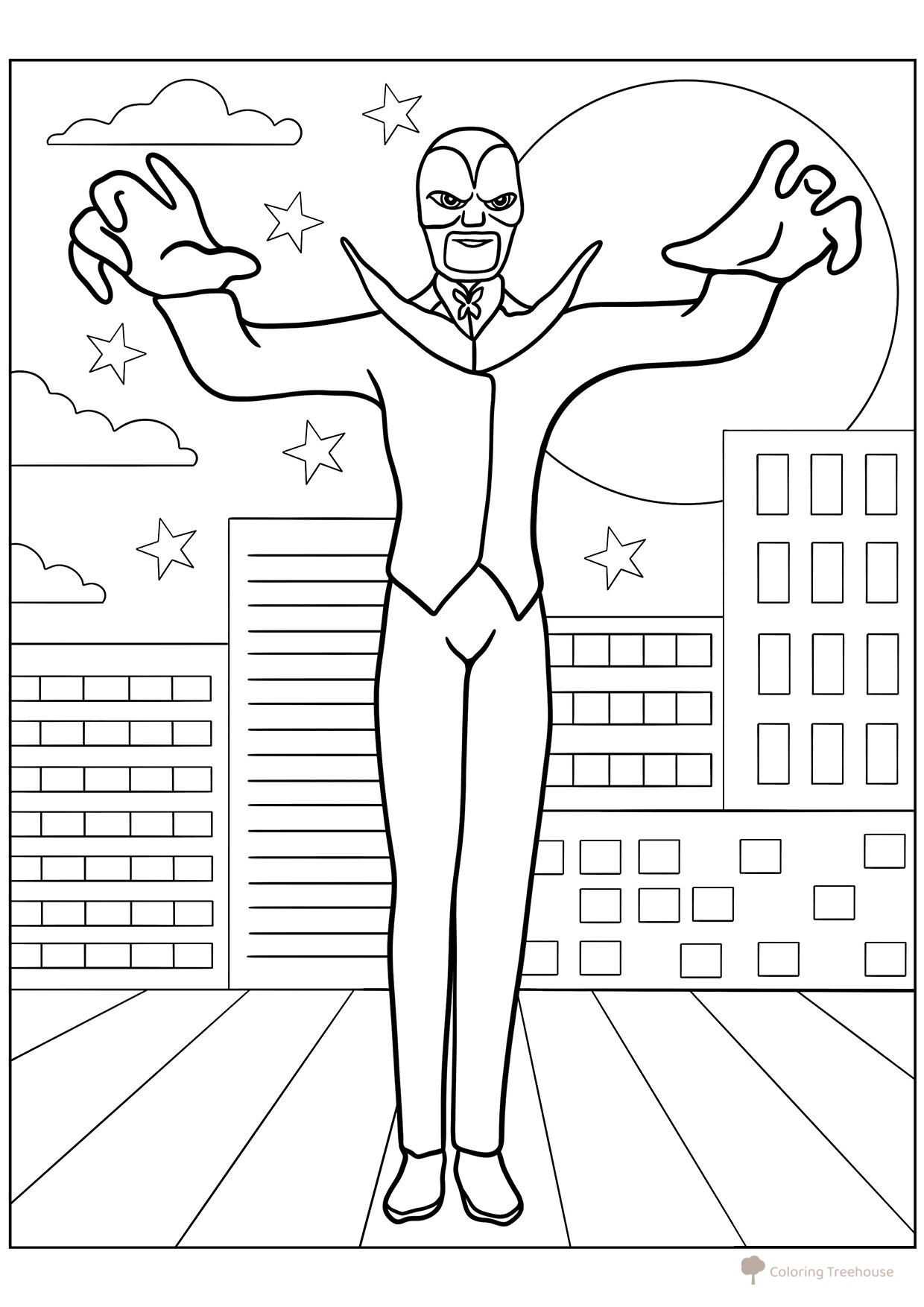 Evil Moth Coloring Page free printable Miraculous Ladybug and Cat Noir Coloring Pages coloring page