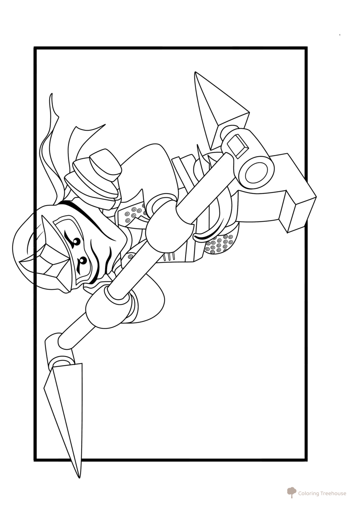 Lloyd Coloring Page free printable LEGO Ninjago Coloring Pages coloring page