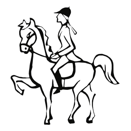 Vusadnica v kostyume — Página para colorear dibujo para colorear gratis de Páginas para colorear: caballos y ponis