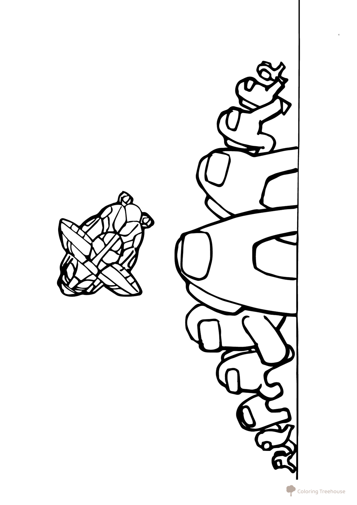 Among Us Game Cover Coloring Page free printable Among Us Coloring Pages coloring page