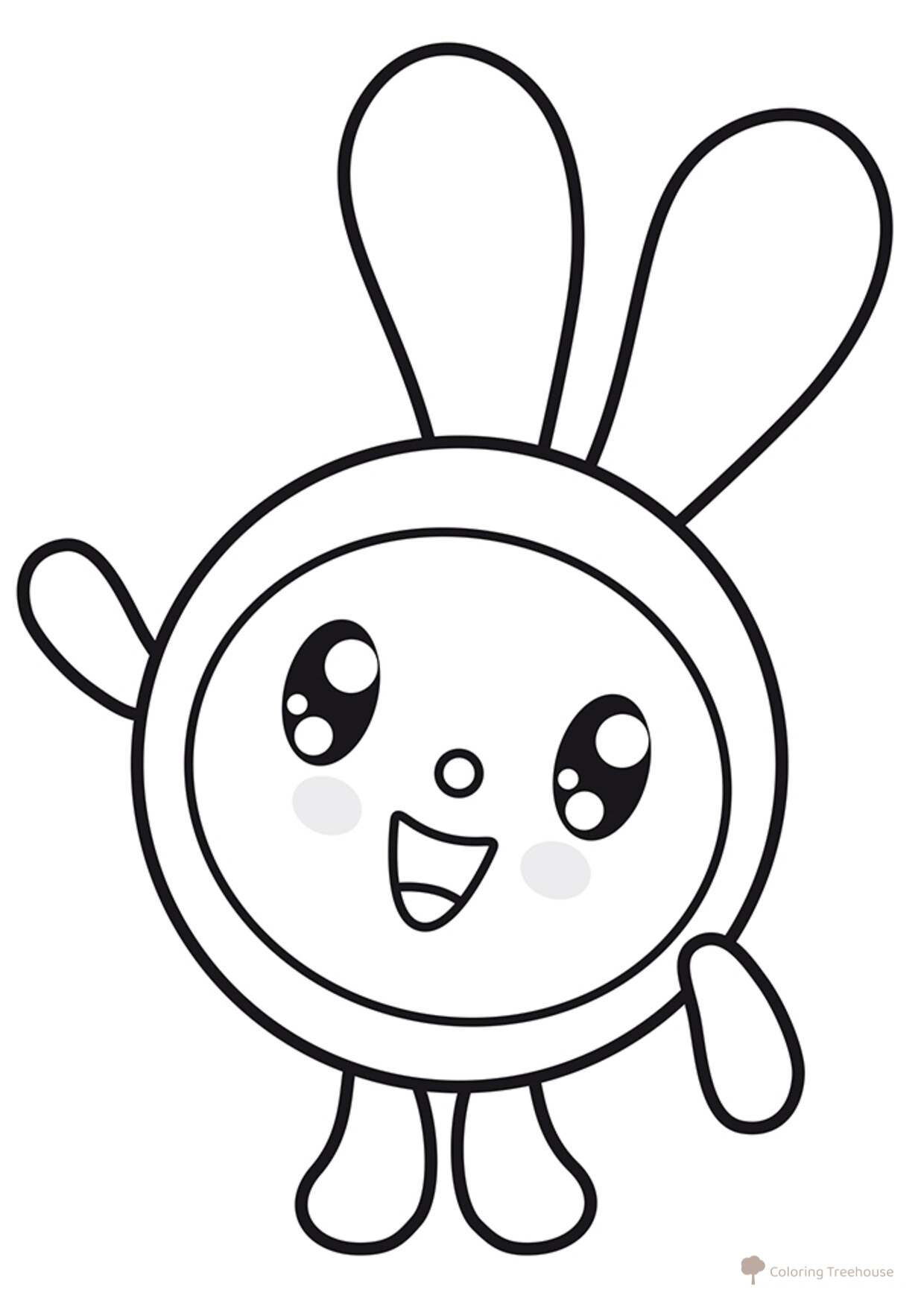 Página para colorear Malysharik Kroshik dibujo para colorear gratis de Páginas para colorear de Malyshariki