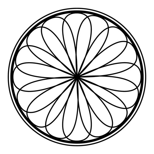 Zendala Petals Coloring Page free printable Mandala Coloring Pages coloring page