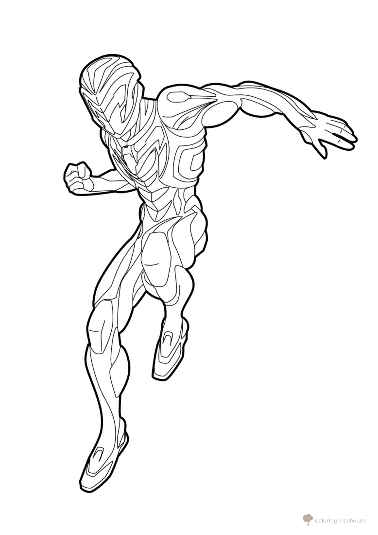 Max Attack Coloring Page free printable Max Steel Coloring Pages coloring page