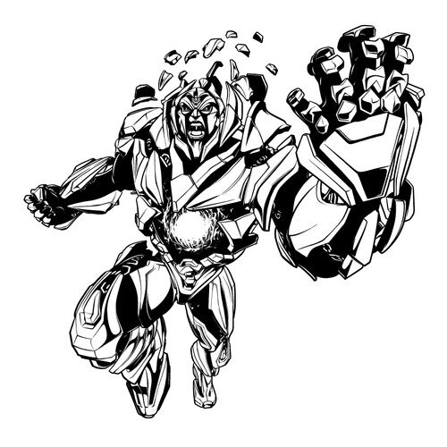 Makino Coloring Page free printable Max Steel Coloring Pages coloring page