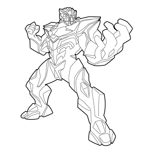 Página para colorear Miles Dredd dibujo para colorear gratis de Páginas para colorear de Max Steel