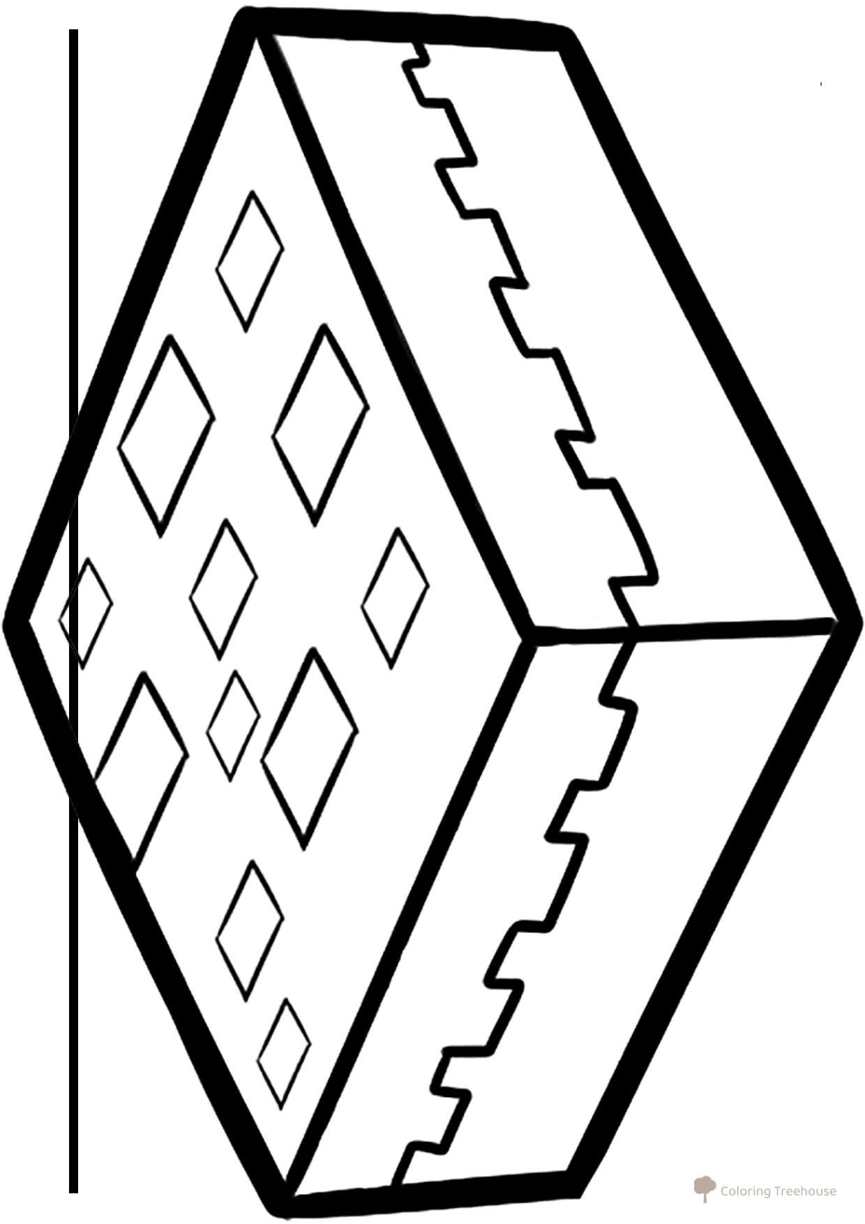 Minecraft Pie Coloring Page free printable Minecraft Coloring Pages coloring page