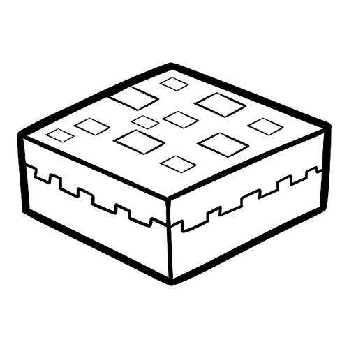 Minecraft Pie Coloring Page free printable Minecraft Coloring Pages coloring page