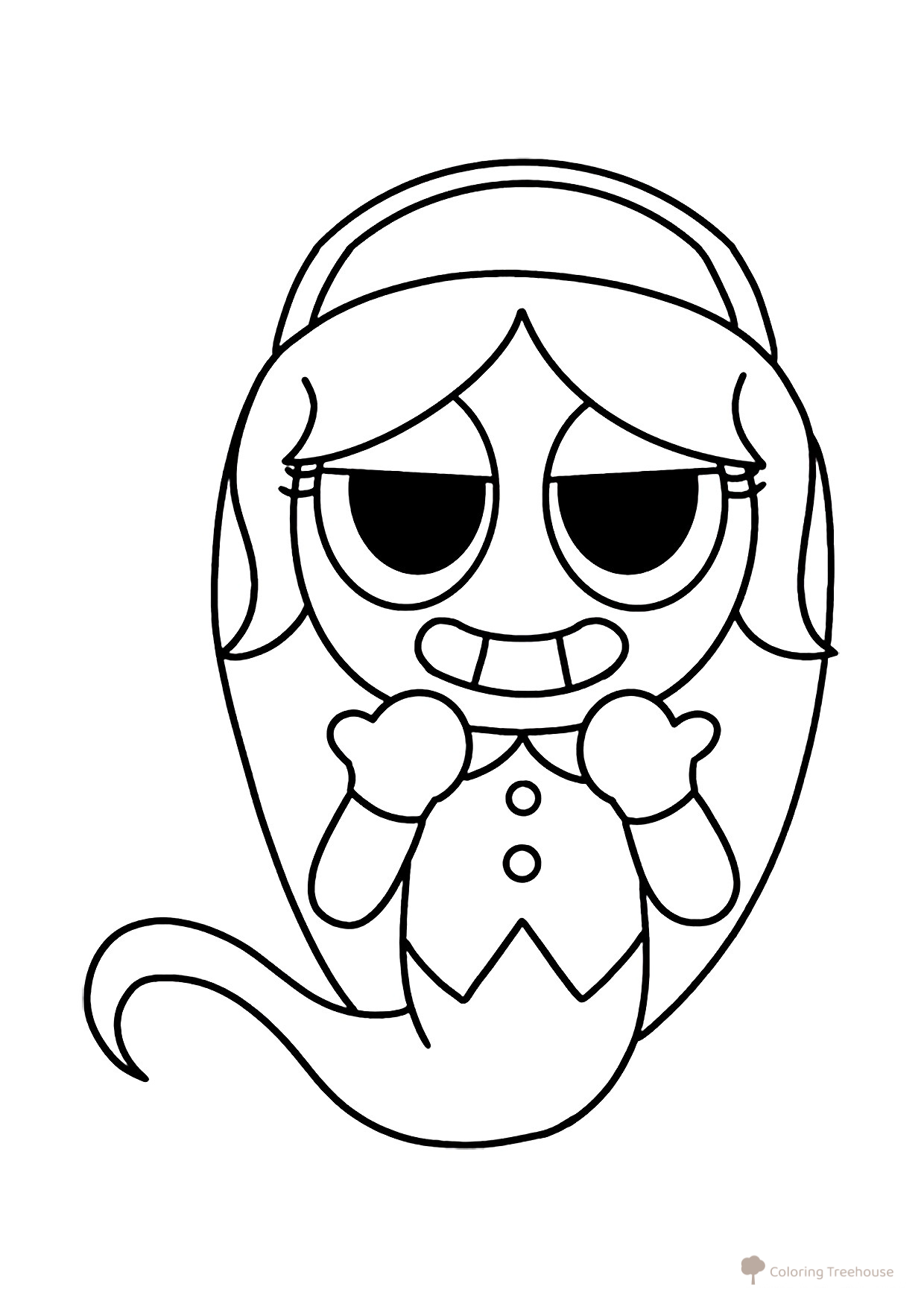 Página para colorear «Connie del Mundo Dendy» dibujo para colorear gratis de Páginas para colorear — Mundo Dendy