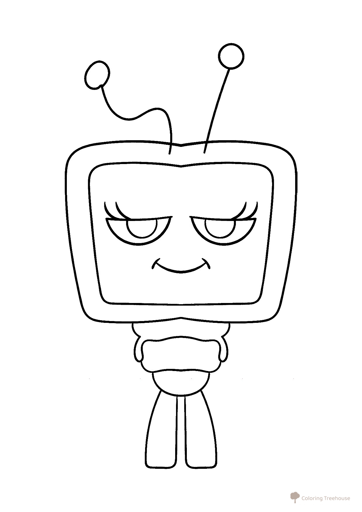 Página para colorear «Vi del mundo Dendy» dibujo para colorear gratis de Páginas para colorear — Mundo Dendy