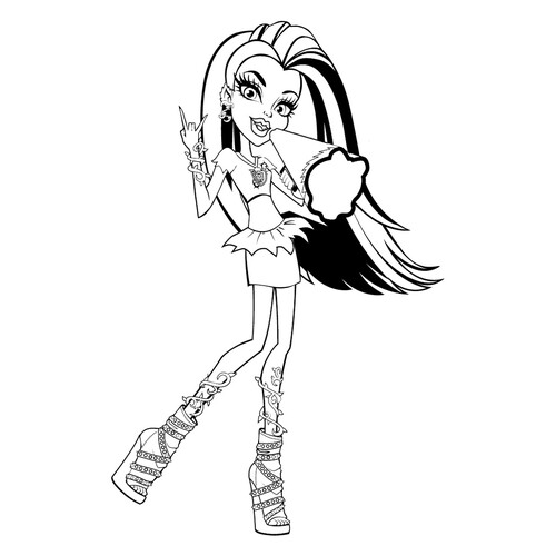 Página para colorear de Venus McFlytrap dibujo para colorear gratis de Páginas para colorear Monster High