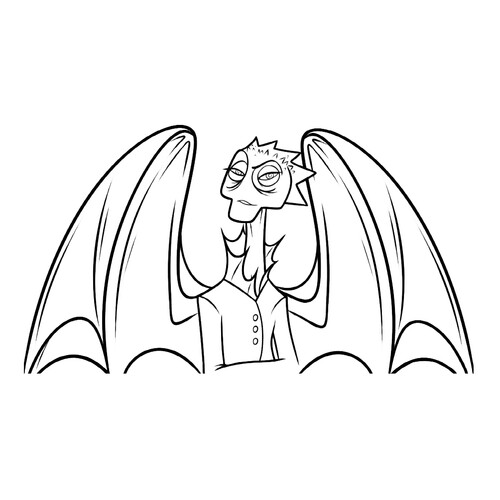 Página para colorear: Ada Terzales dibujo para colorear gratis de Páginas para colorear de Monsters University