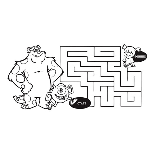 Página para colorear Laberinto de la Universidad de Monstruos dibujo para colorear gratis de Páginas para colorear de Monsters University