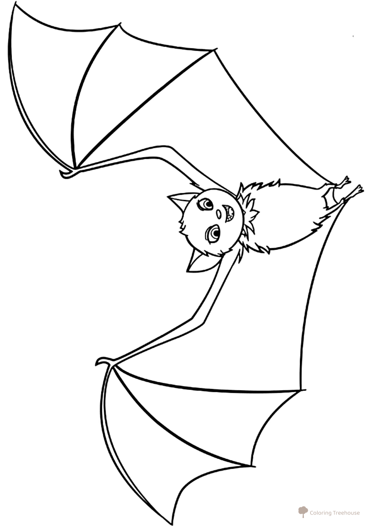 Mavis the Bat Coloring Page free printable Hotel Transylvania 3 Coloring Pages coloring page