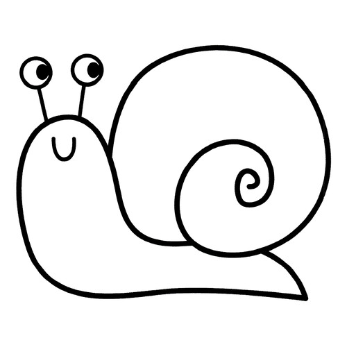 Snail Coloring Page for Toddlers free printable Insect Coloring Pages for Toddlers coloring page