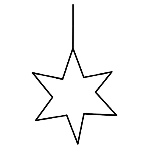 Christmas Tree Star Coloring Page for Toddlers free printable New Year Coloring Pages for Little Kids coloring page