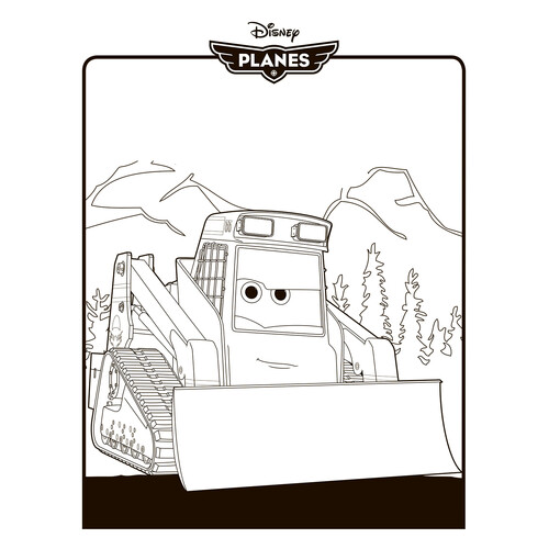 Avalanche Coloring Page free printable Planes: Fire and Rescue Coloring Pages coloring page