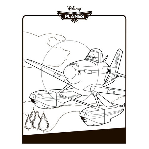 Dusty Coloring Page free printable Planes: Fire and Rescue Coloring Pages coloring page