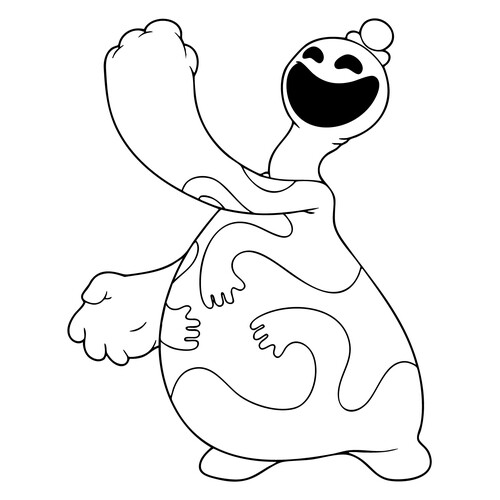 Doui Testoman de Poppy Playtime 4 - página para colorear dibujo para colorear gratis de Páginas para colorear de Poppy Playtime