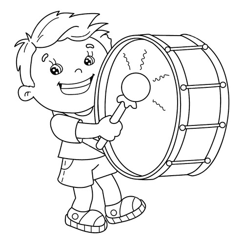 Página para colorear «Bailarina» dibujo para colorear gratis de Páginas para colorear: profesiones