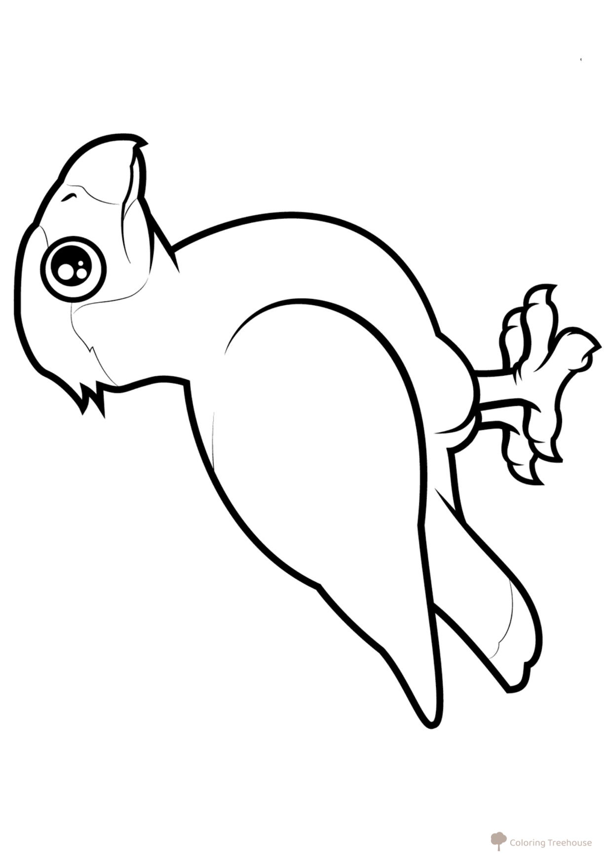Karakara — раскраска dibujo para colorear gratis de Páginas para colorear: aves