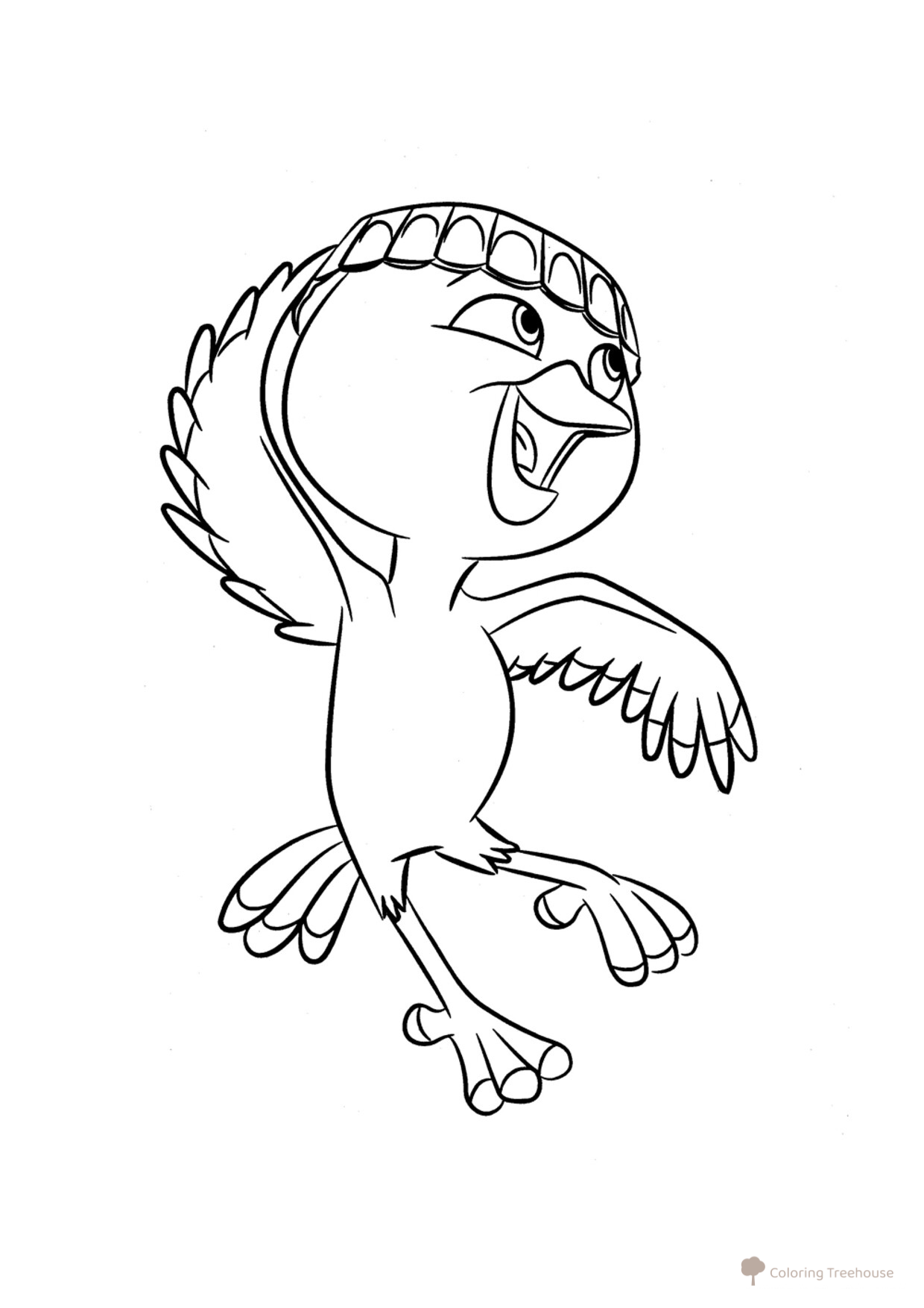 Niko Coloring Page free printable Rio 2 Coloring Pages coloring page