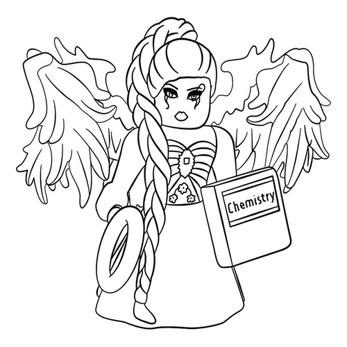 Página para colorear «Roblox: Su Alteza» dibujo para colorear gratis de Páginas para colorear de Roblox