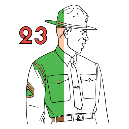 February 23 Coloring Pages