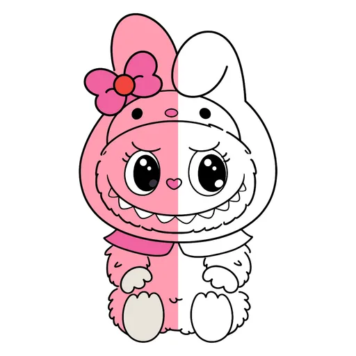 Labubu Coloring Pages