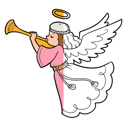 Angel Coloring Pages