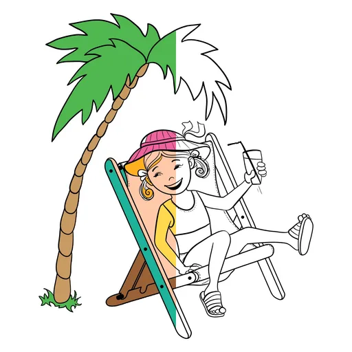 Summer Coloring Pages