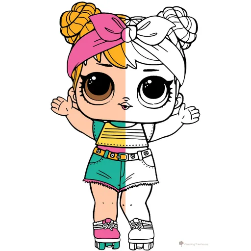 LOL Surprise Coloring Pages