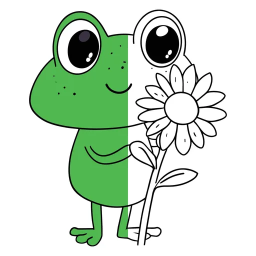 Frog Coloring Pages