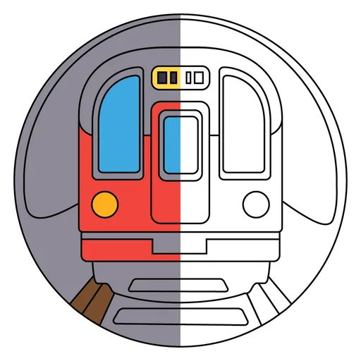 Metro Coloring Pages
